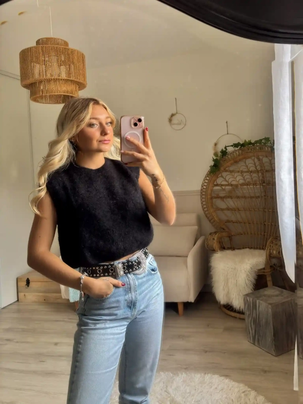 Pull sans manches - CHARLOTTE