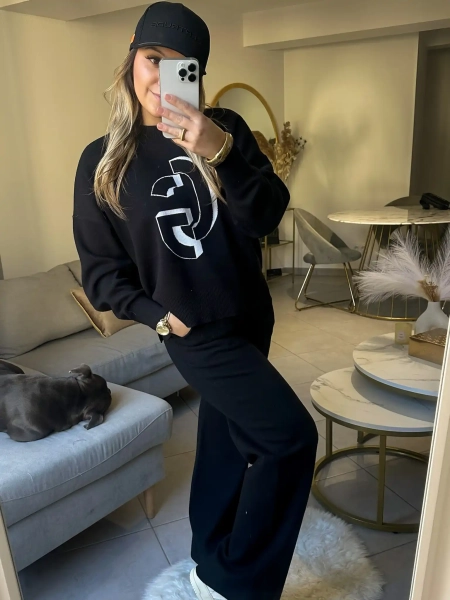 Pantalon en maille - ANNIE