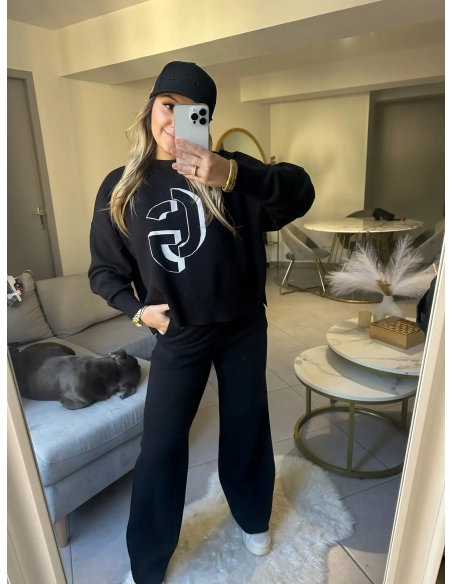 Pantalon en maille - ANNIE