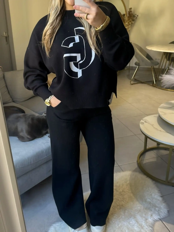 Pantalon en maille - ANNIE