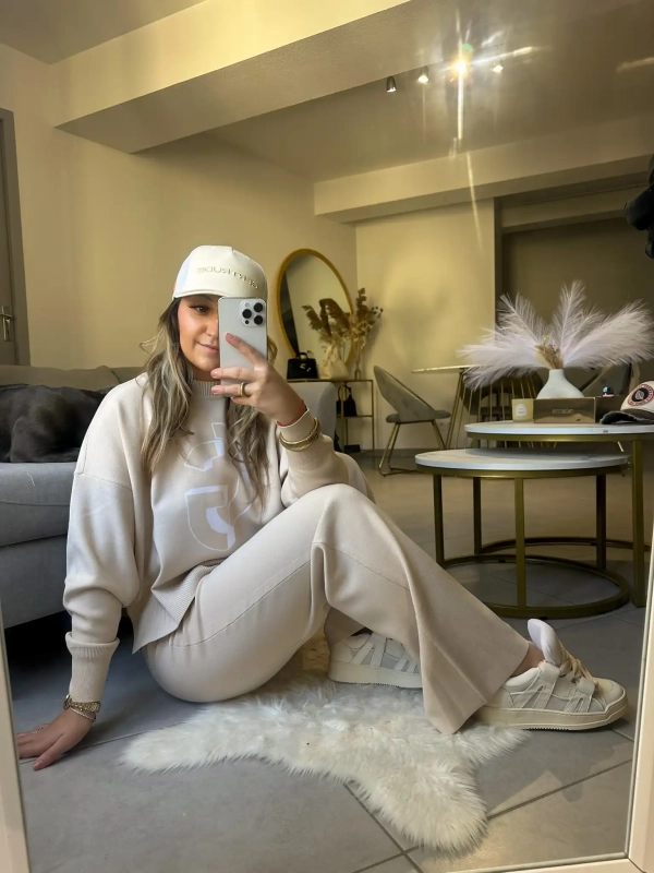 Pantalon en maille - ANNIE