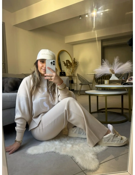 Pantalon en maille - ANNIE