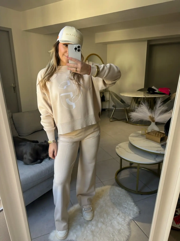 Pantalon en maille - ANNIE