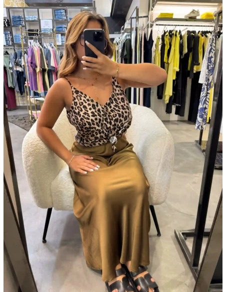 Jupe longue - SATINE