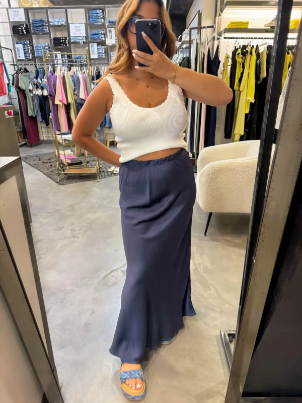 Jupe longue - SATINE