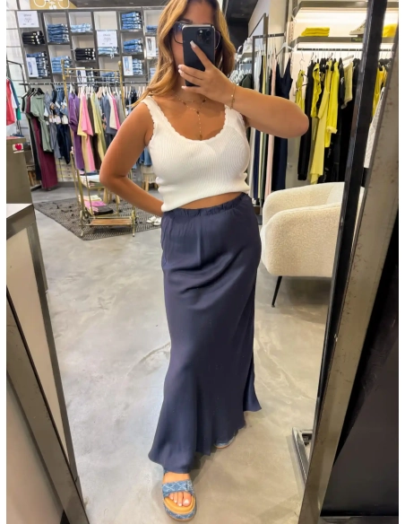 Jupe longue - SATINE