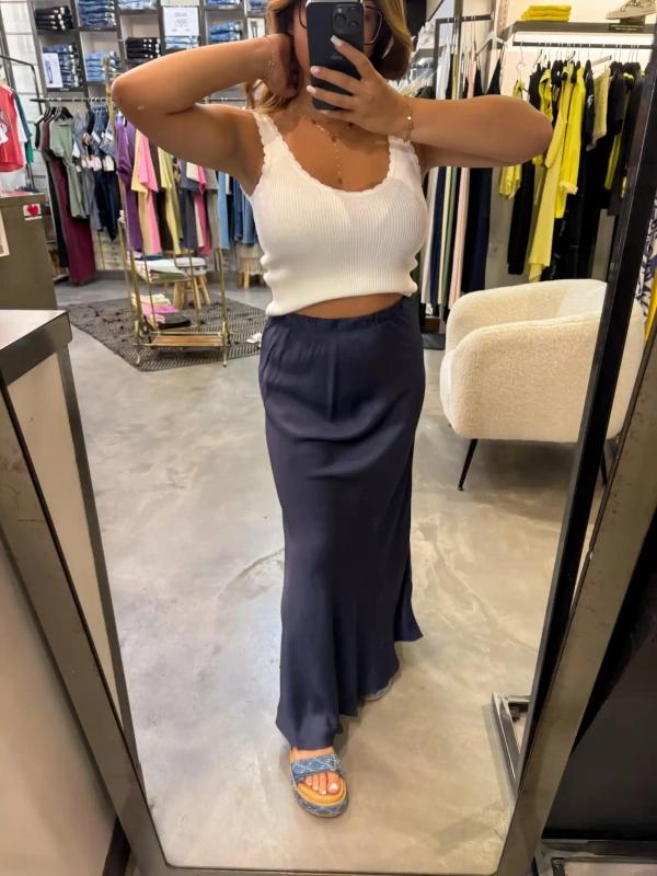 Jupe longue - SATINE