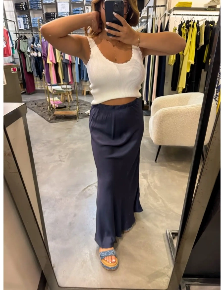 Jupe longue - SATINE