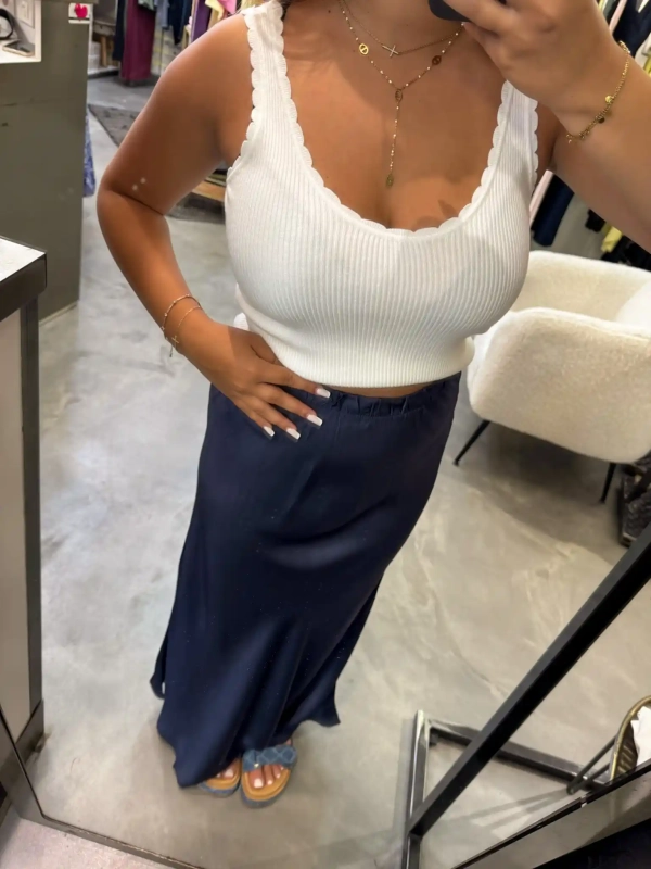 Jupe longue - SATINE