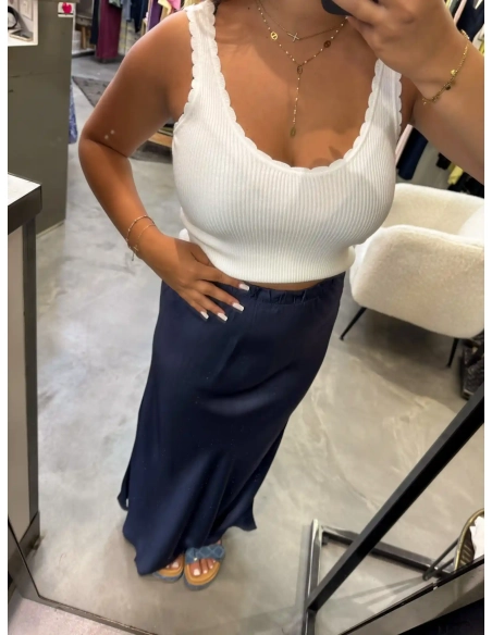 Jupe longue - SATINE