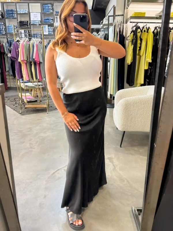 Jupe longue - SATINE