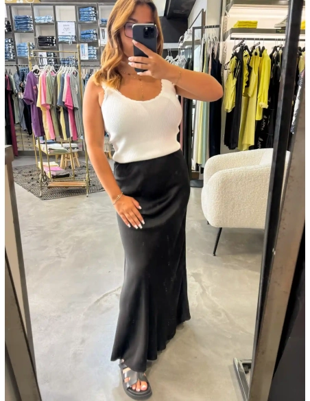 Jupe longue - SATINE