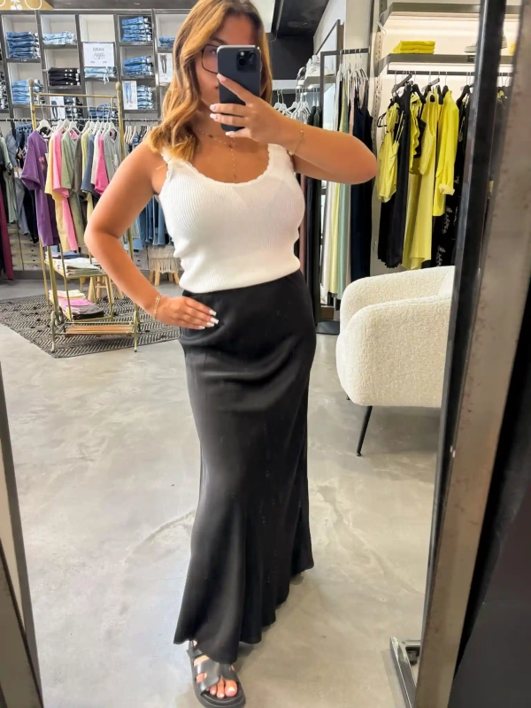 Jupe longue - SATINE