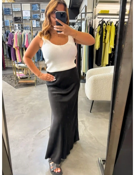 Jupe longue - SATINE