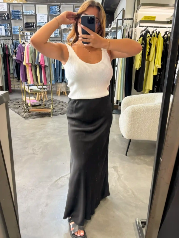 Jupe longue - SATINE