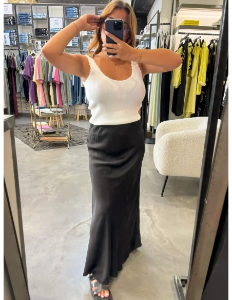 Jupe longue - SATINE