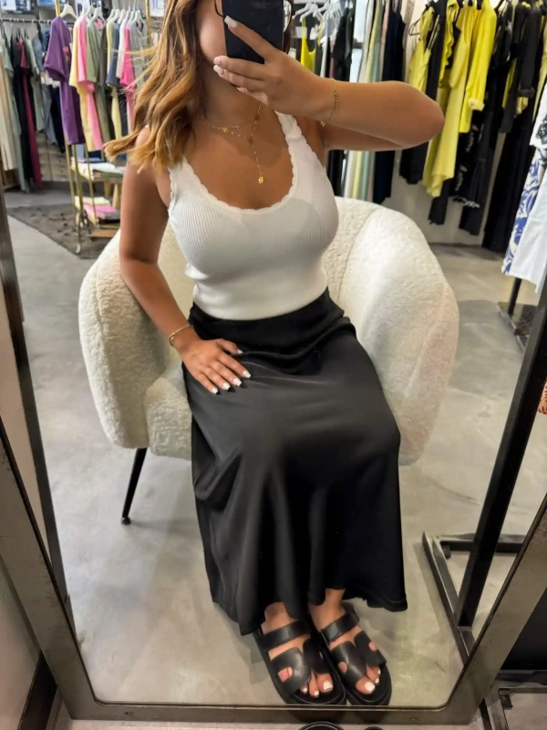 Jupe longue - SATINE