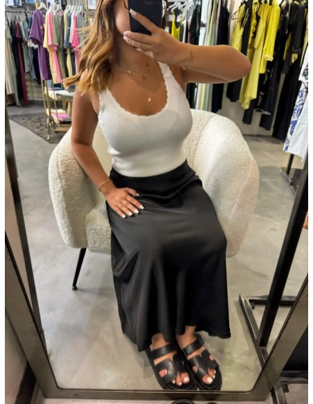 Jupe longue - SATINE