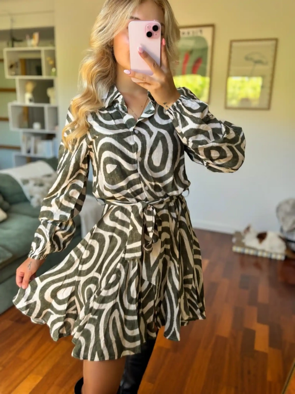 Robe graphique - ROSELINE