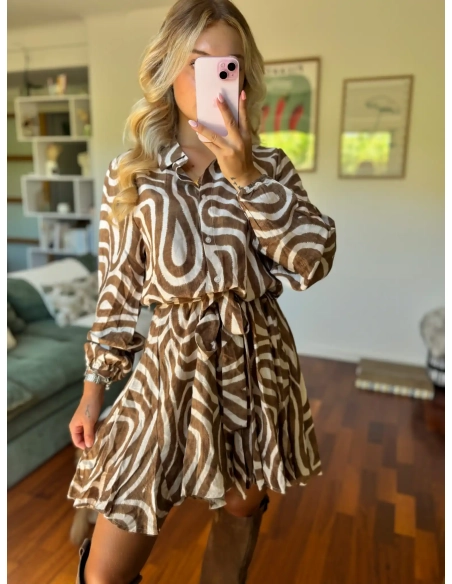 Robe graphique - ROSELINE