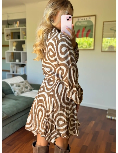 Robe graphique - ROSELINE