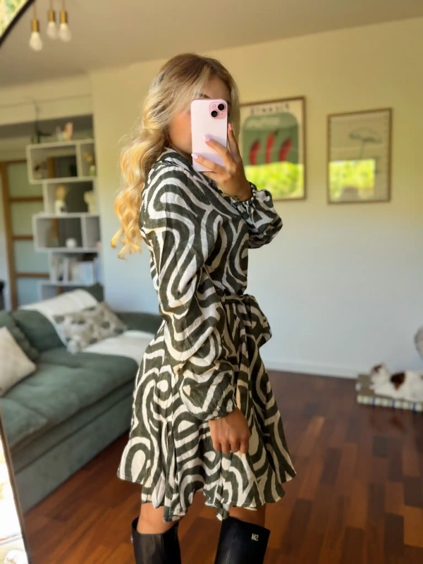 Robe graphique - ROSELINE