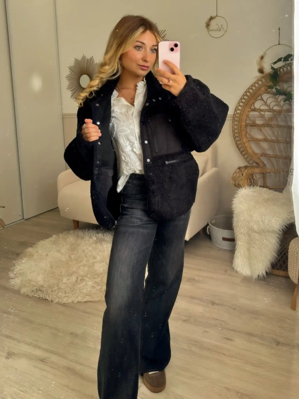 Veste sherpa - REBECCA