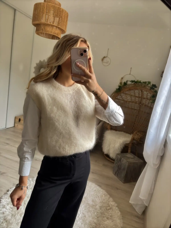 Pull sans manches - CHARLOTTE