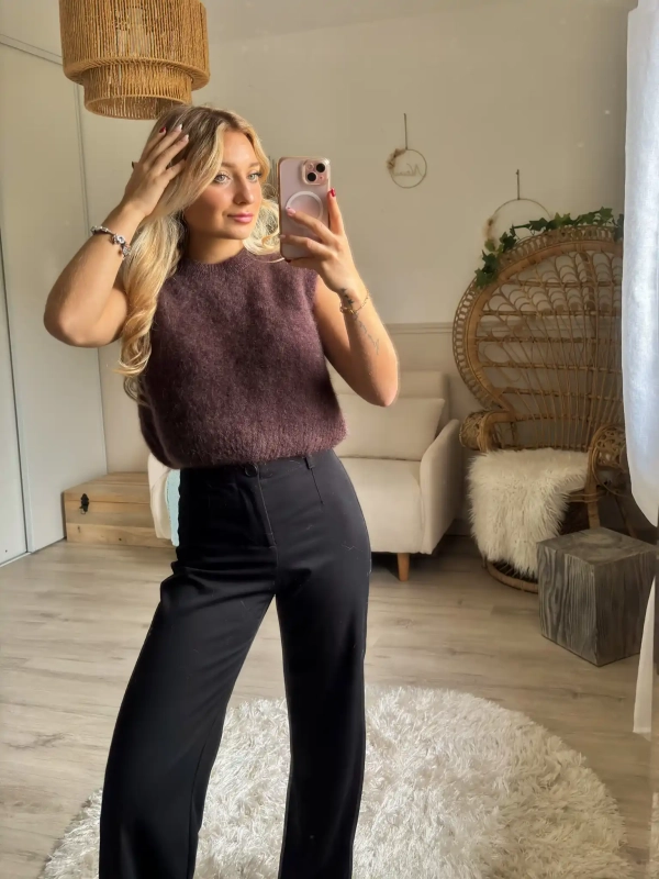 Pull sans manches - CHARLOTTE