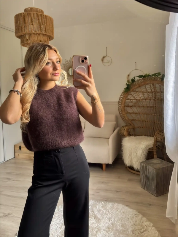 Pull sans manches - CHARLOTTE
