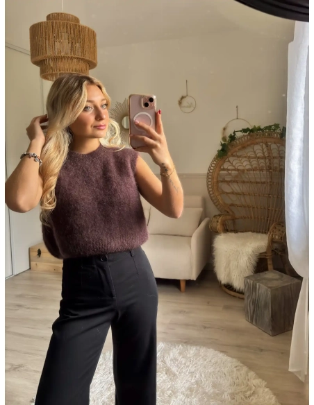 Pull sans manches - CHARLOTTE