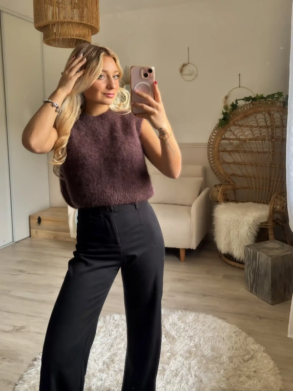 Pull sans manches - CHARLOTTE