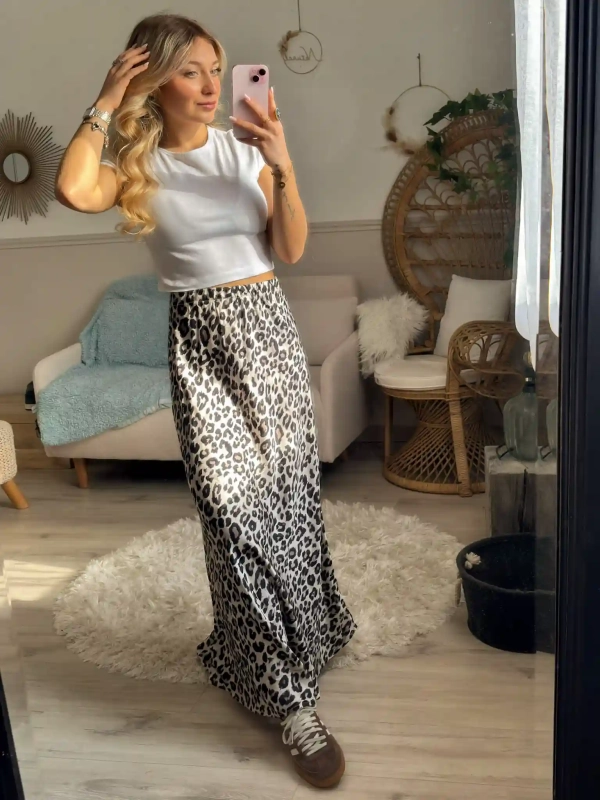 Jupe longue - SATINE