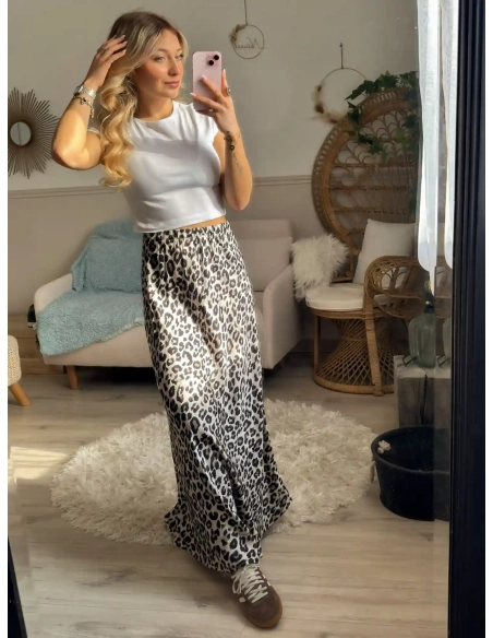 Jupe longue - SATINE