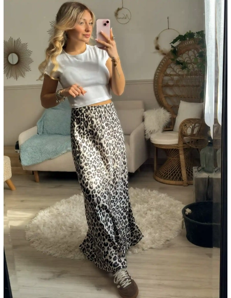 Jupe longue - SATINE