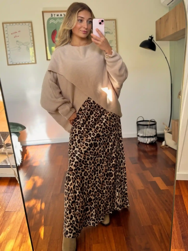 Jupe longue - SATINE