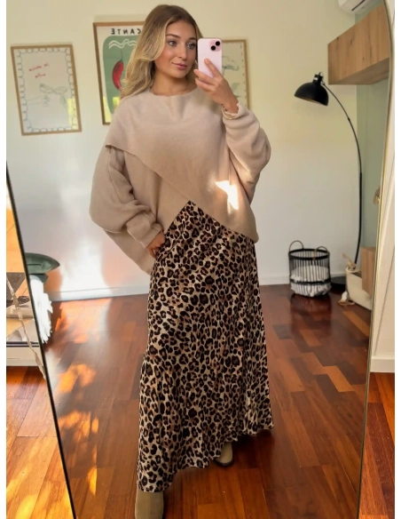 Jupe longue - SATINE