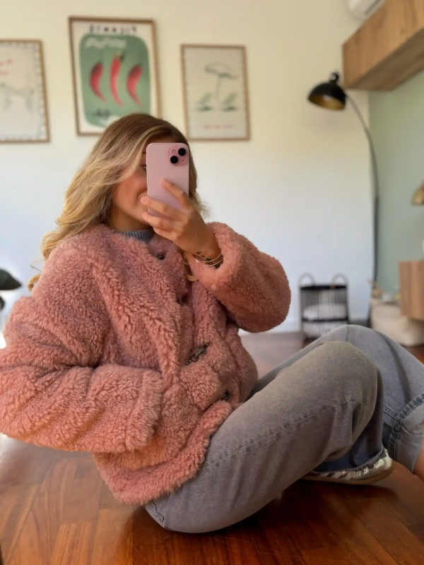 Veste effet mouton - PAIGE