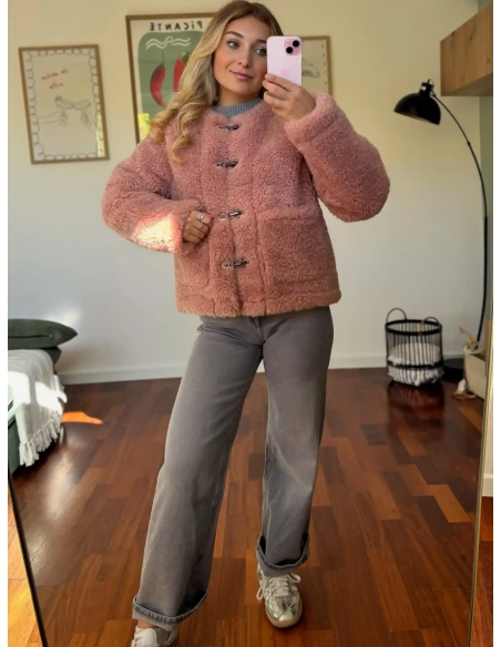 Veste effet mouton - PAIGE