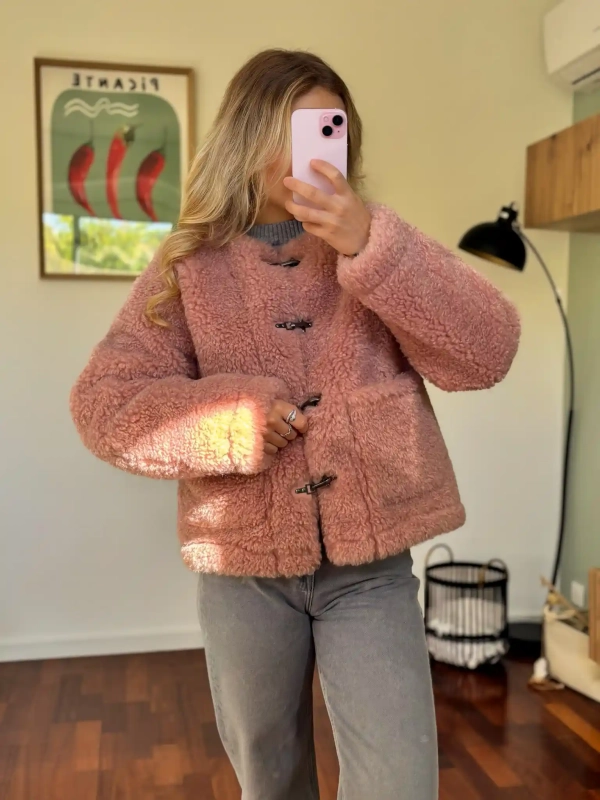 Veste effet mouton - PAIGE