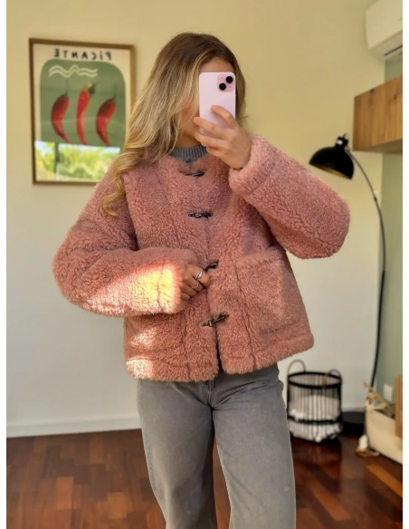 Veste effet mouton - PAIGE