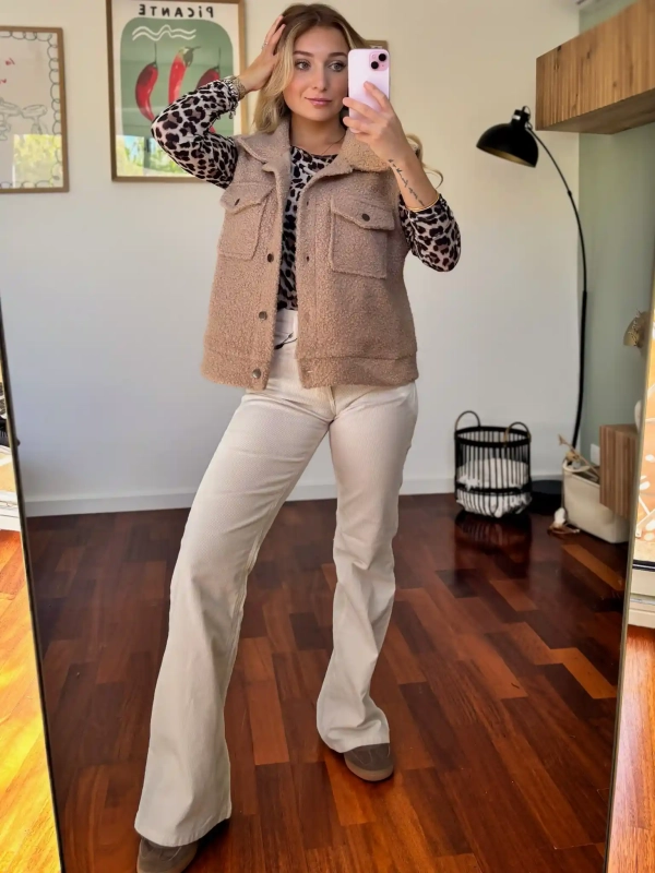 Veste sans manches - ANNE LAURE
