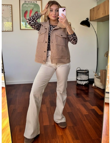 Veste sans manches - ANNE LAURE