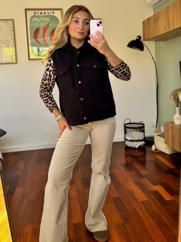 Veste sans manches - ANNE LAURE
