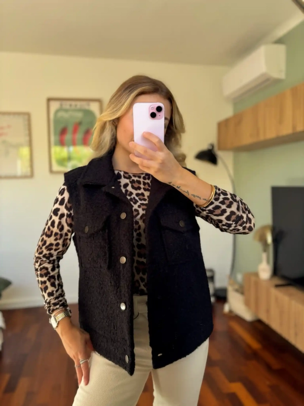Veste sans manches - ANNE LAURE