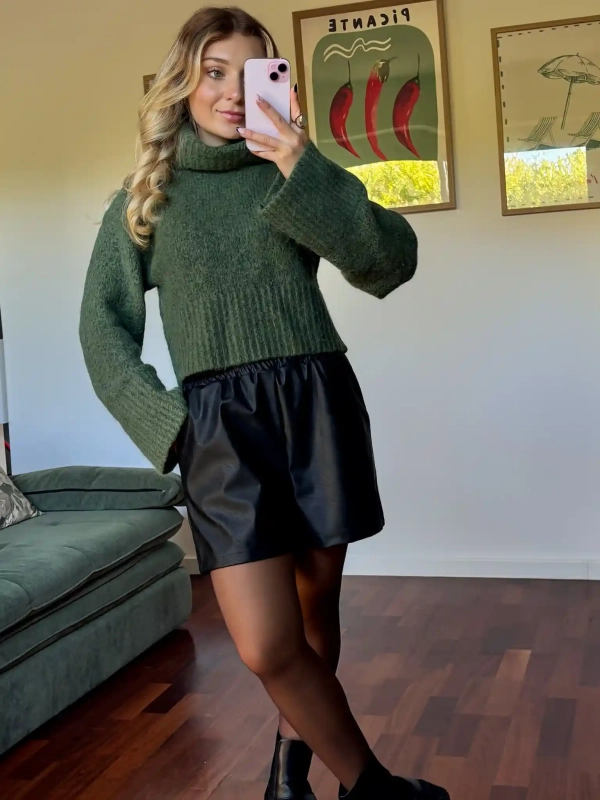 Short en similicuir - ALWEN