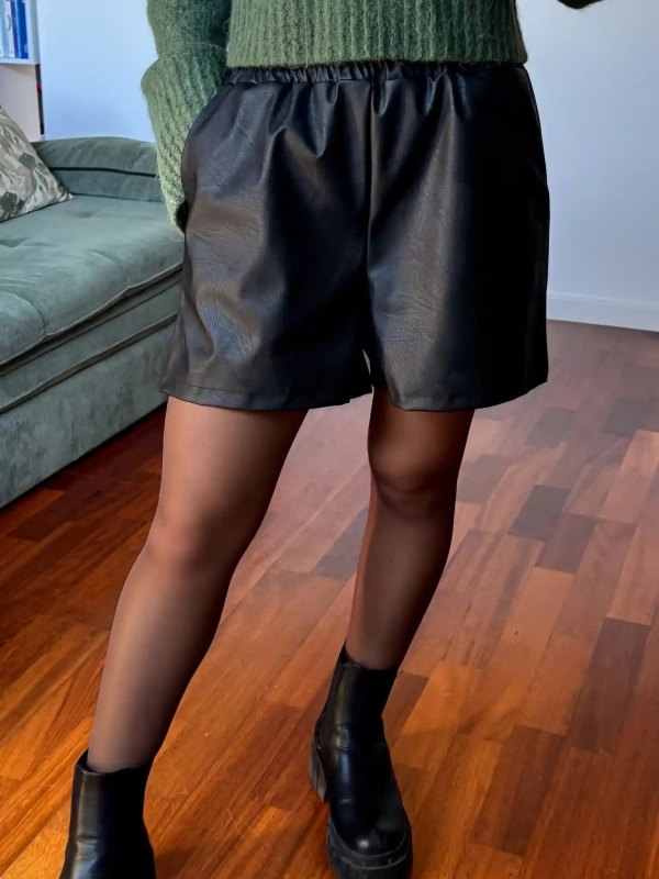 Short en similicuir - ALWEN