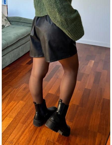 Short en similicuir - ALWEN