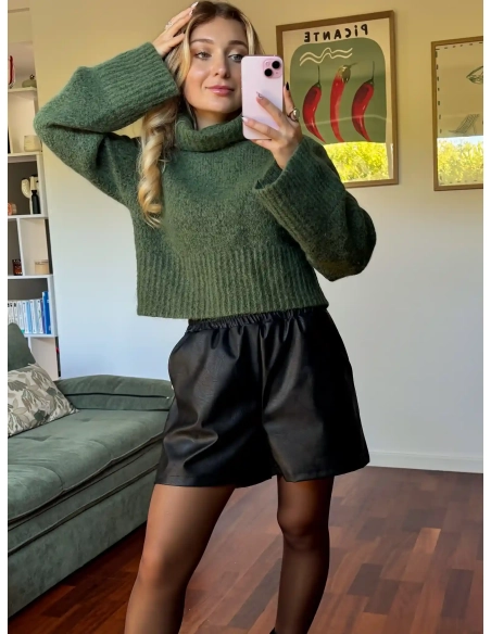 Short en similicuir - ALWEN