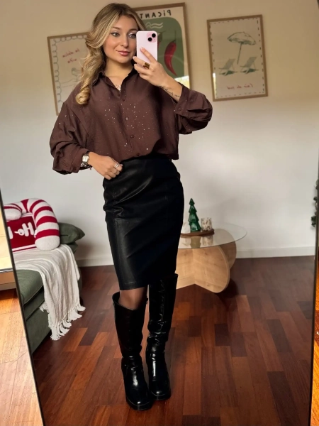 Chemise à paillettes - SOULY 2